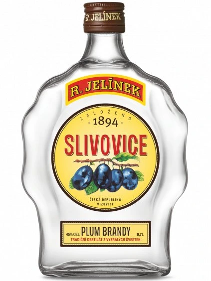 SLIVOVITZ WHITE PLUM BRANDY 45% 0,7L